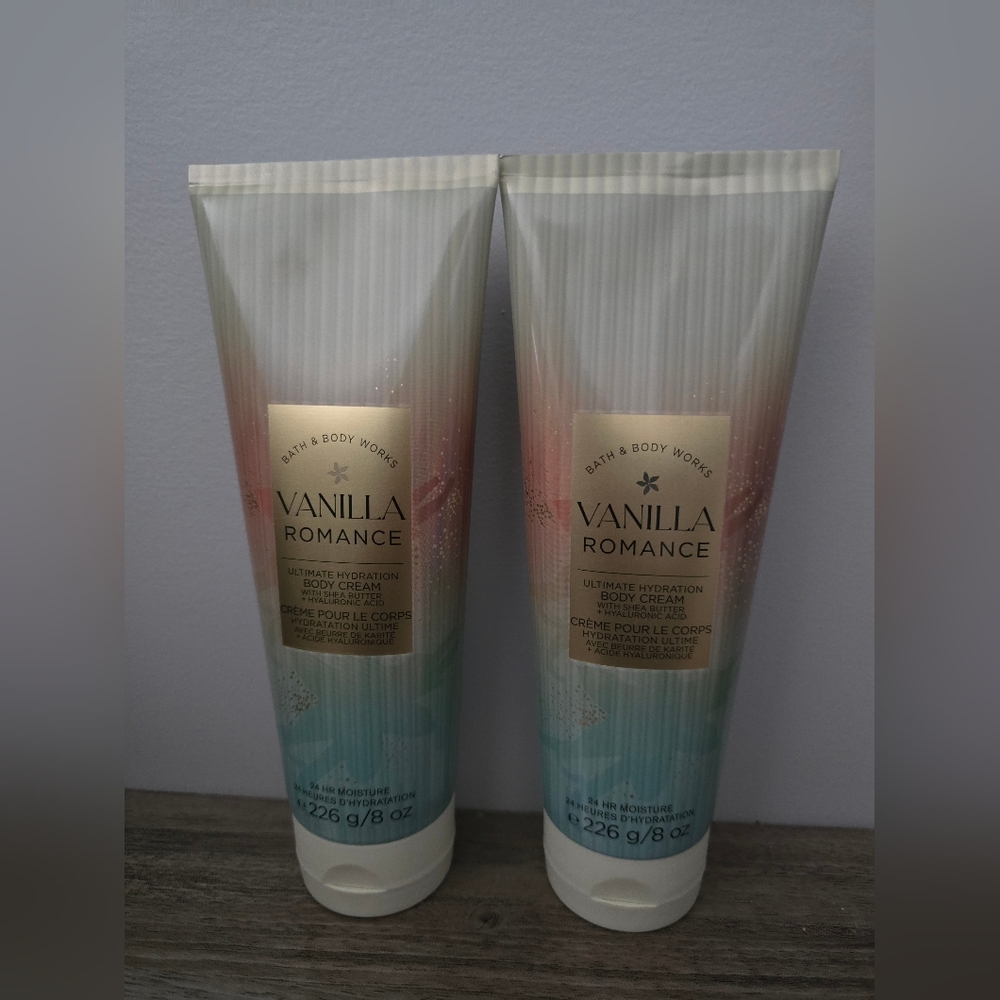 2x Bath & Body Works - Vanilla Romance Body Cream